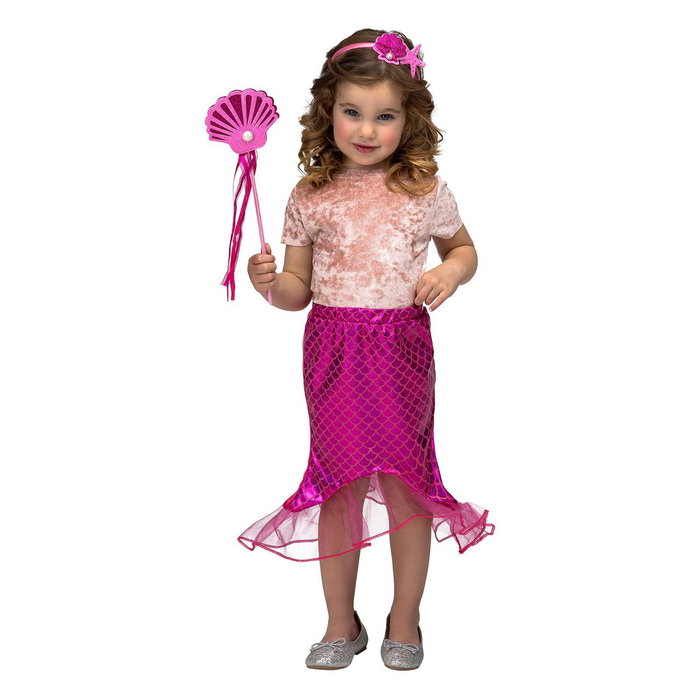 My Other Me Disfraz Tutú Sirenita Rosa Talla 3-6 Años