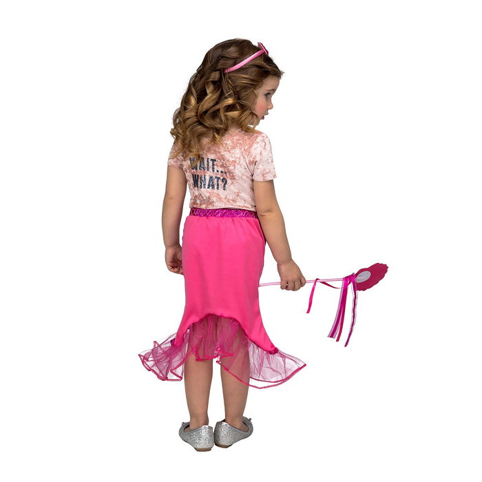 My Other Me Disfraz Tutú Sirenita Rosa Talla 3-6 Años