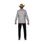 My Other Me Disfraz Pistolero Gris Talla M-L