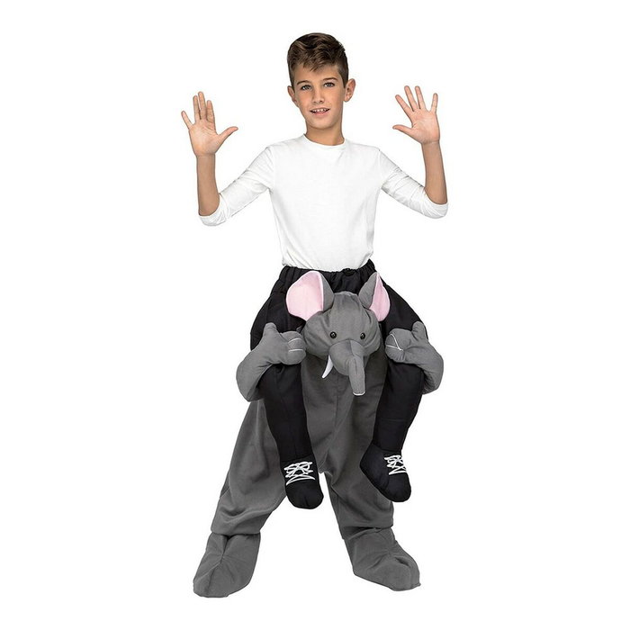 My Other Me Disfraz infantil elefante a hombros talla unica