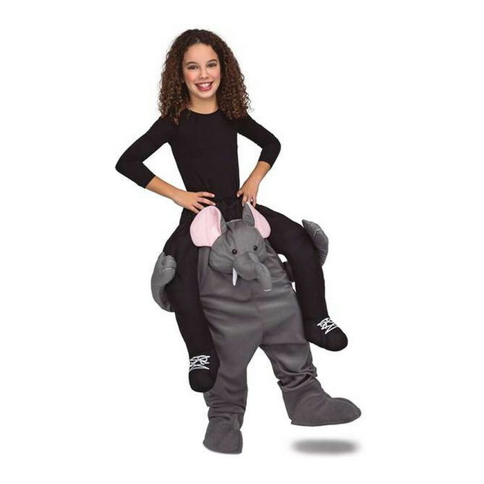 My Other Me Disfraz infantil elefante a hombros talla unica
