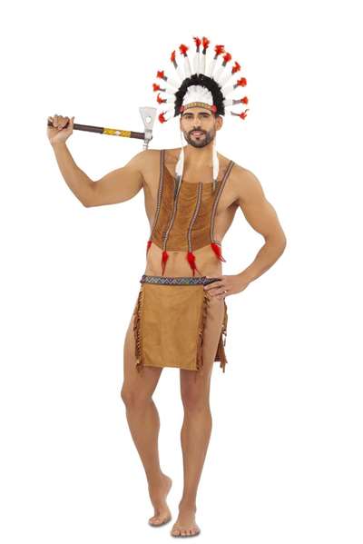 My Other Me Disfraz de Indio Multicolor Talla M-L