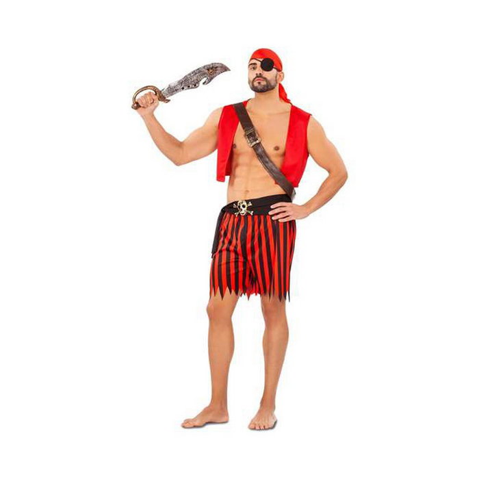 My Other Me Disfraz de Pirata Multicolor Talla M-L