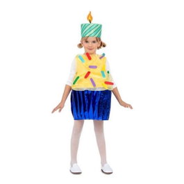 My Other Me Disfraz Pastelito Amarillo 3-6 Y