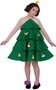 My Other Me Disfraz Árbolito de Navidad de luxe Talla 5-6 años