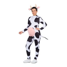 My Other Me Disfraz Embarazada Vaca Blanco Talla M