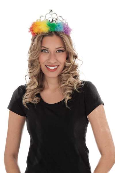 My Other Me Diadema Corona Arco Iris Talla Única My Other Me Diadema Corona Arco Iris Talla Única