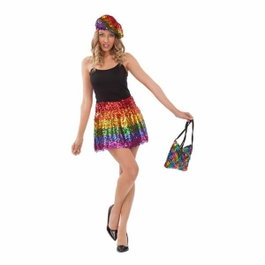 My Other Me Bolso Bandolera Rainbow Multicolor 77x20 cm