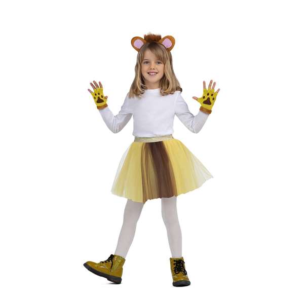 My Other Me Disfraz Set Leoncito Talla One Size Child Rosa