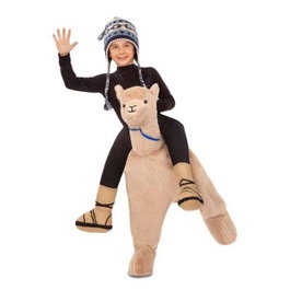 My Other Me Disfraz infantil Alpaca a hombros talla L