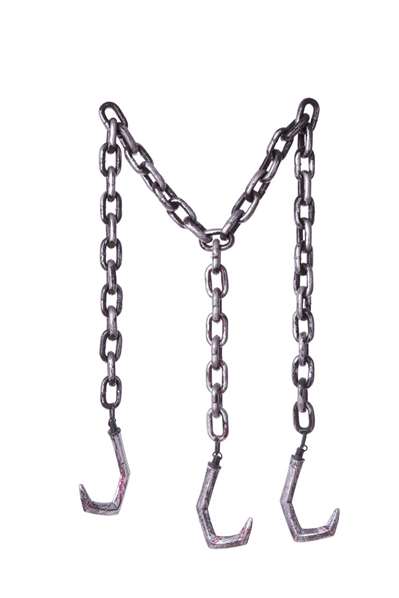My Other Me Cadenas con Ganchos Carnicero 180 x 55 x 5 cm
