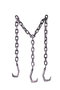 My Other Me Cadenas con Ganchos Carnicero 180 x 55 x 5 cm