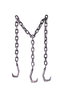 My Other Me Cadenas con Ganchos Carnicero 180 x 55 x 5 cm