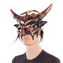 My Other Me Máscara Steampunk con Cuernos Talla Única Adulto Multicolor