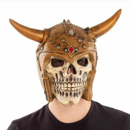 My Other Me Máscara de Cráneo Vikingo en Látex, Talla Única