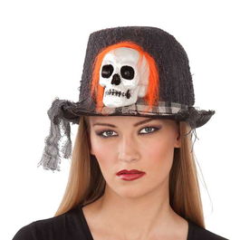 My Other Me Sombrero con Calavera 59 cm Talla Única Poliéster