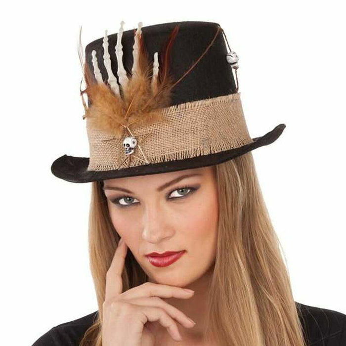 My Other Me Sombrero Con Mano De Esqueleto, Talla M My Other Me Sombrero Con Mano De Esqueleto, Talla M
