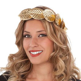 My Other Me Corona de Laurel Dorada Talla Única