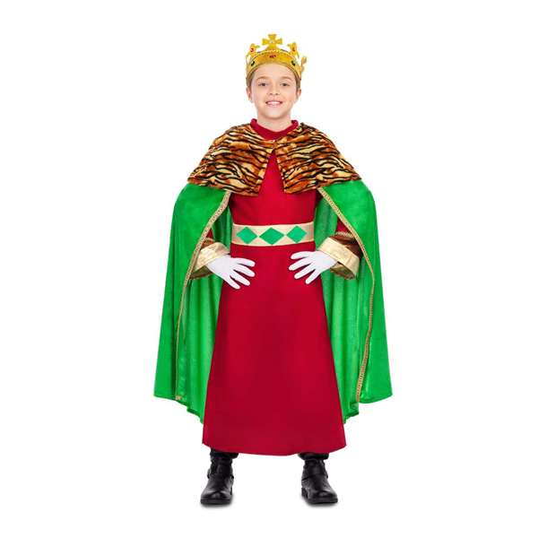My Other Me Disfraz Rey Mago Verde Talla 3-4 años My Other Me Disfraz Rey Mago Verde Talla 3-4 años