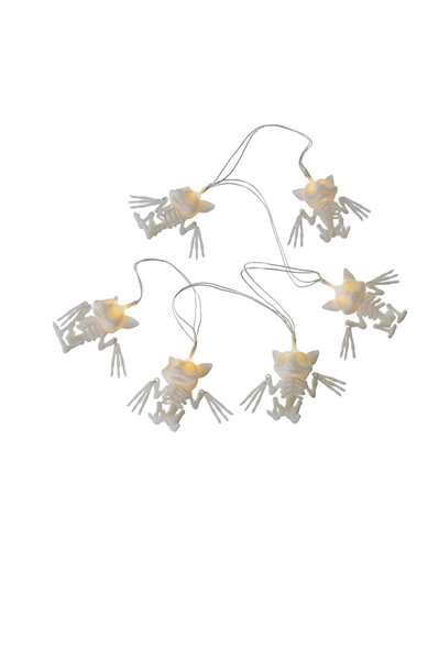 My Other Me Esqueletos de Gato Luminosos Talla S Multicolor