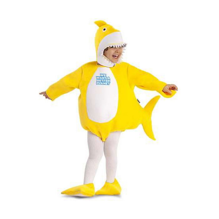 My Other Me Disfraz Tiburón Amarillo Talla 3-4 años