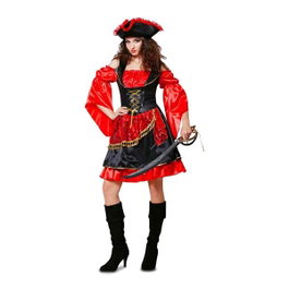 My Other Me Disfraz Pirata Descarada Rojo Talla S
