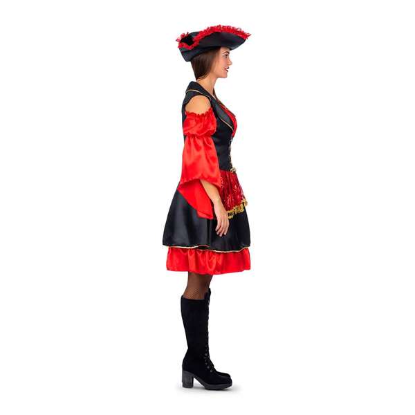 My Other Me Disfraz Pirata Descarada Rojo Talla S