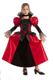 My Other Me Disfraz infantil Vampiresa Oscura, Rojo, talla 5-6 años