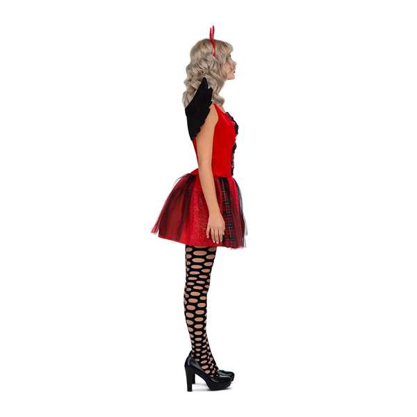 My Other Me Disfraz Diablesa Punk Talla M-L Rojo