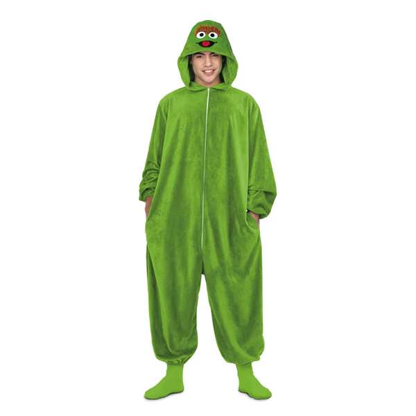 My Other Me Disfraz Pijama Oscar el Gruñón Talla XS