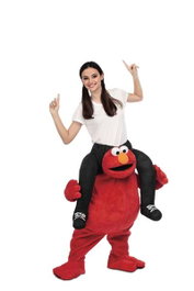My Other Me Disfraz de adulto Elmo a hombros talla M