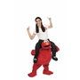 My Other Me Disfraz de adulto Elmo a hombros talla M