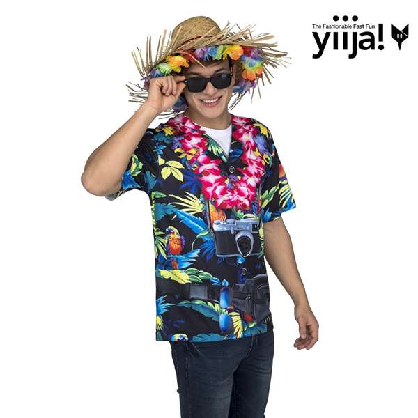 My Other Me Disfraz de camiseta Hawaiian talla XL My Other Me Disfraz de camiseta Hawaiian talla XL