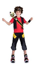 My Other Me Disfraz Zak Storm Rojo (7-9 años)