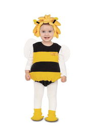 Disfraz para Bebés My Other Me Maya Amarillo Abeja (4 Piezas)