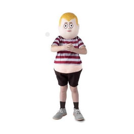 My Other Me Disfraz de Pugsley Addams para 10-12 Años (Pantalón, Camiseta Con Barriga Y Máscara)