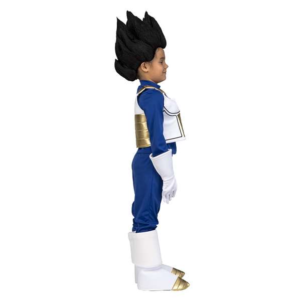 My Other Me Disfraz de Vegeta con camisa, chaleco, pantalones, guantes y cubrebotas