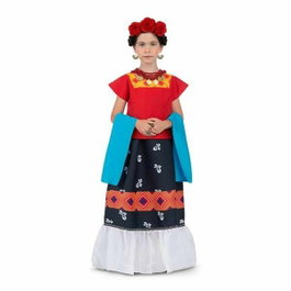 My Other Me Disfraz infantil Frida Kahlo Rojo Talla 5-6 años
