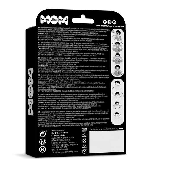 My Other Me Snoopy Talla Única Multicolor