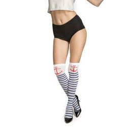 My Other Me Medias marinera Multicolor Talla S