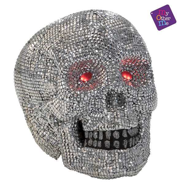 My Other Me Calavera con Luz Multicolor