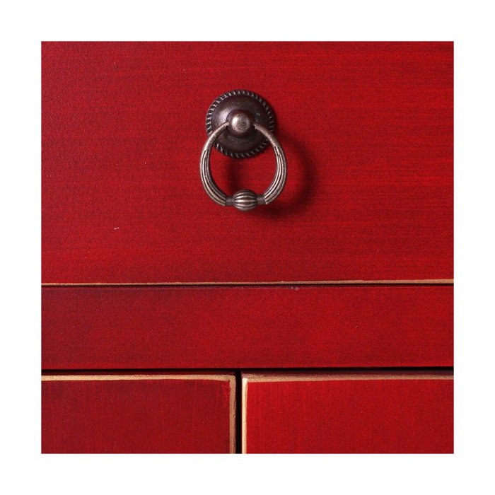 Ixia Mueble Auxiliar Rojo 63 X 33 X 131 cm