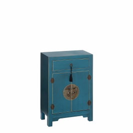 Ixia Mesita Azul con 2 Puertas y 1 Cajón