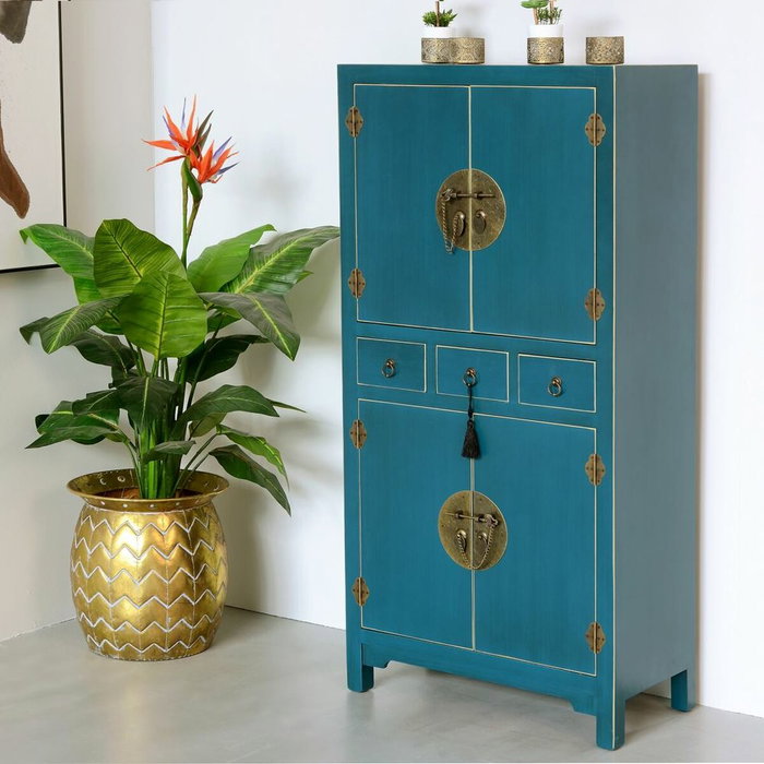Ixia Mueble Auxiliar Oriente Azul