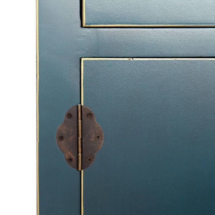 Mueble 8 Cajones Azul Dm ''Oriente'' 130 X 24 X 50,50 cm
