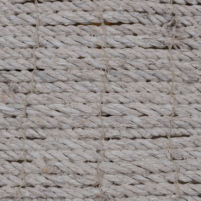 Ixia Lámpara de Techo Blanco Rozado 100% Fibra Natural 43 x 43 x 52 cm Ixia Lámpara de Techo Blanco Rozado 100% Fibra Natural 43 x 43 x 52 cm