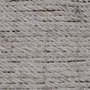 Ixia Lámpara de Techo Blanco Rozado 100% Fibra Natural 43 x 43 x 52 cm
