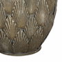 Ixia Portavelas Plata Envejecida Metal 15,50 x 15,50 x 28 cm