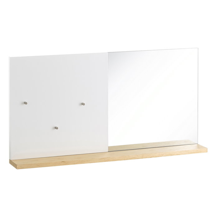 Espejo Memory Blanco Dm-Cristal 50,40 X 7 X 25,40 cm Espejo Memory Blanco Dm-Cristal 50,40 X 7 X 25,40 cm