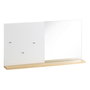 Espejo Memory Blanco Dm-Cristal 50,40 X 7 X 25,40 cm